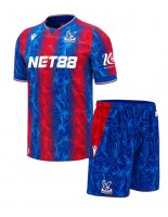 Crystal Palace Domácí dres pro děti 2024-25 Krátký Rukáv (+ trenýrky)